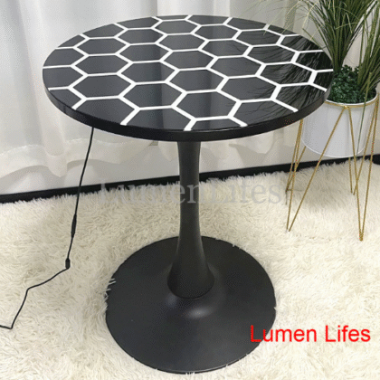 Touch-Sensitive Light-up and Interactive  Smart Table
