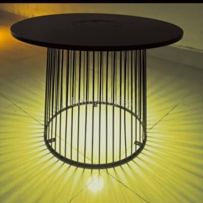 Pool Solar Light Table with Adjustable Brightness and Dreamy Color Effects